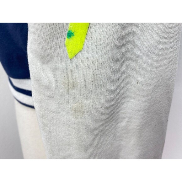 Ambiance Womans Jacket Large Bomber Academia Fleece Letter H School  Snaps Flaws - Picture 8 of 14